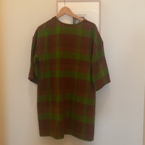 so CUTE! ace & jig brown and green dress! - Picture 4 of 4